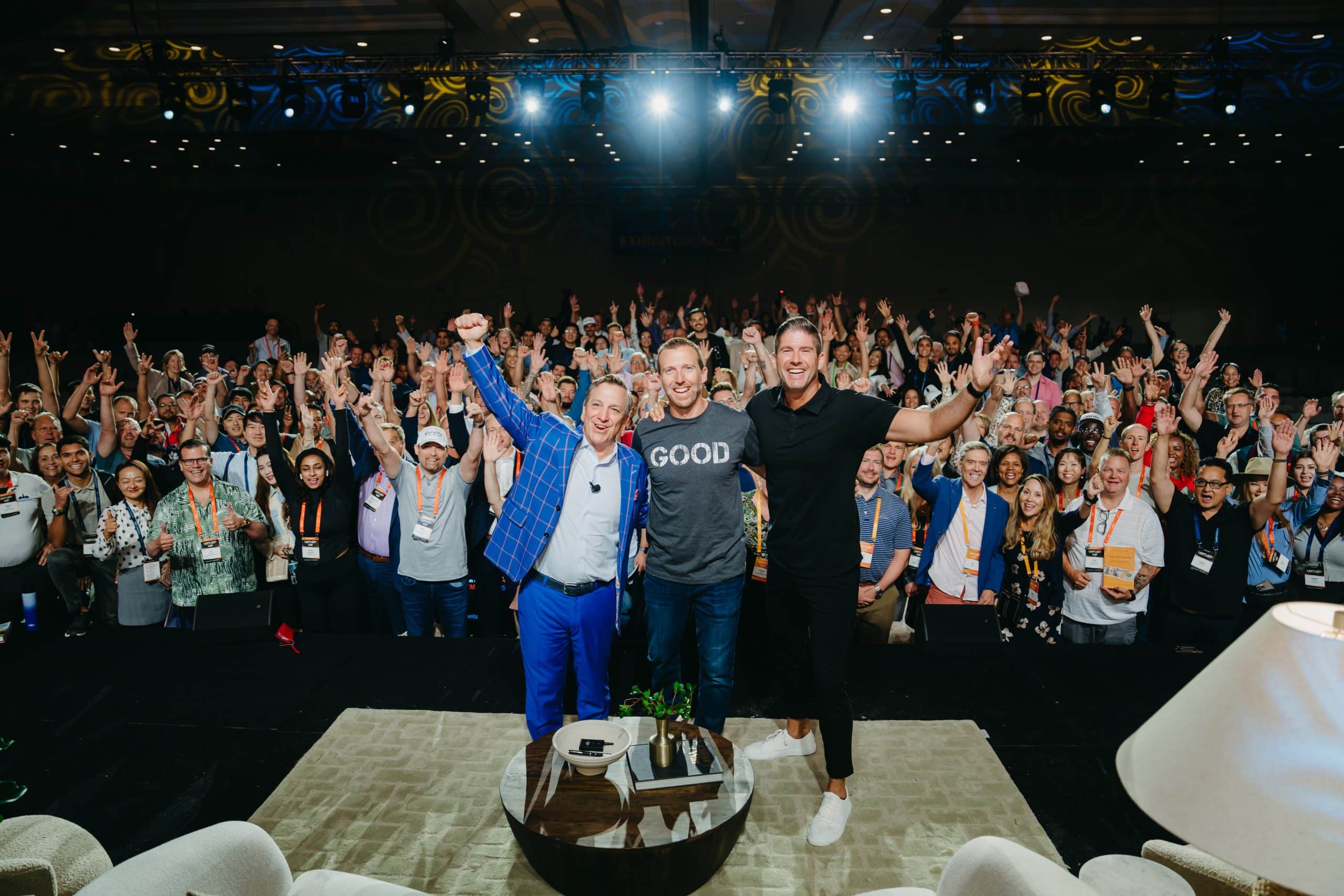 The Limitless crowd on its feet