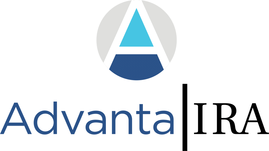 Advanta IRA logo with a stylized "A" inside a circle above the words "Advanta IRA" in blue and black text.